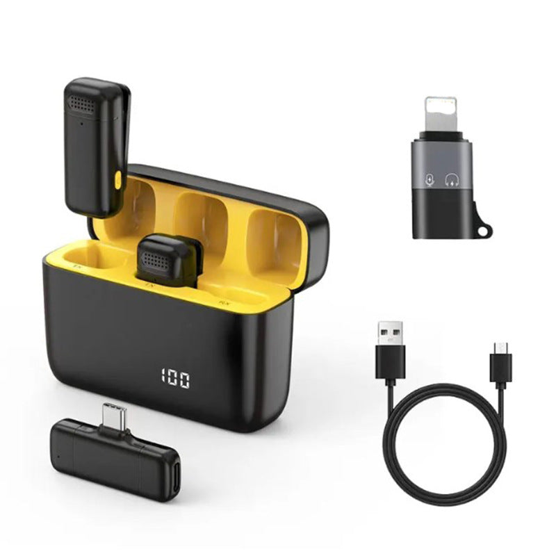 K6 Wireless Lavalier Microphone for Mobile Live Streaming